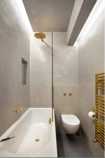 узкие ванные комнаты идеи дизайна